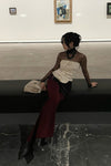 marc le bihanless strap jacket 2643 off White rice white